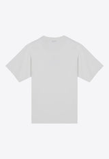 Burberry EKD Embroidered T-shirt White 8095105151696/P_BURBE-B8764