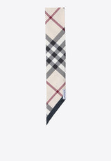 Burberry Signature Check Slim Silk Scarf Beige 8095831158026/P_BURBE-A1450