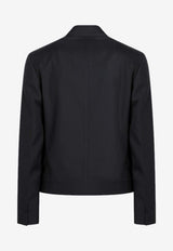 Gucci Wool Zip-Up Jacket Gray 809595Z7AL3/Q_GUC-1212