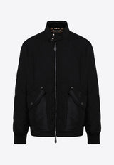 Burberry Harrington Quilted Nylon Zip-Up Jacket Black 8096449131811/P_BURBE-A1189