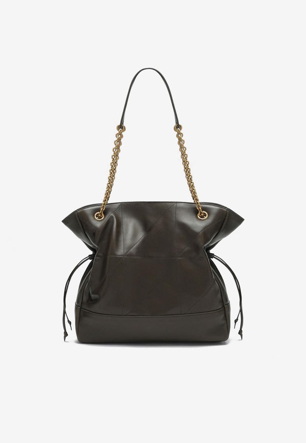 Saint Laurent Jamie Nappa Leather Shoulder Bag Green 809824AAB32/Q_YSL-3212