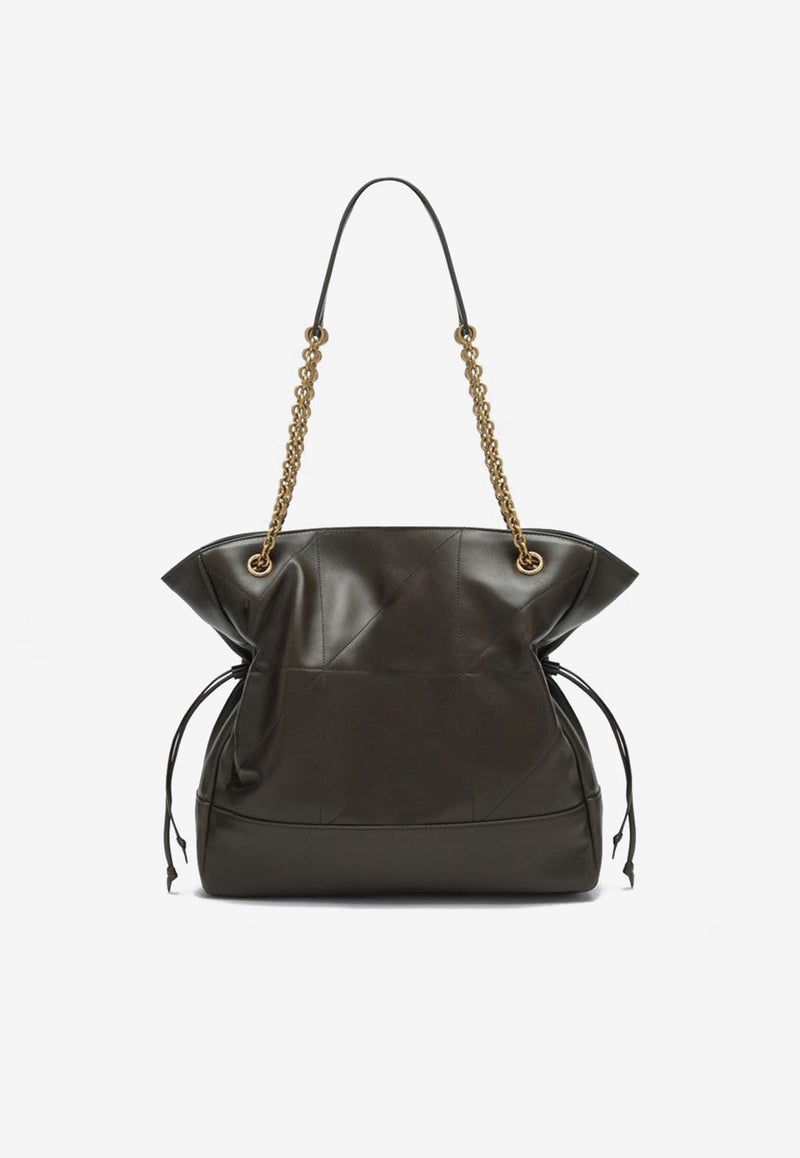 Saint Laurent Jamie Nappa Leather Shoulder Bag Green 809824AAB32/Q_YSL-3212