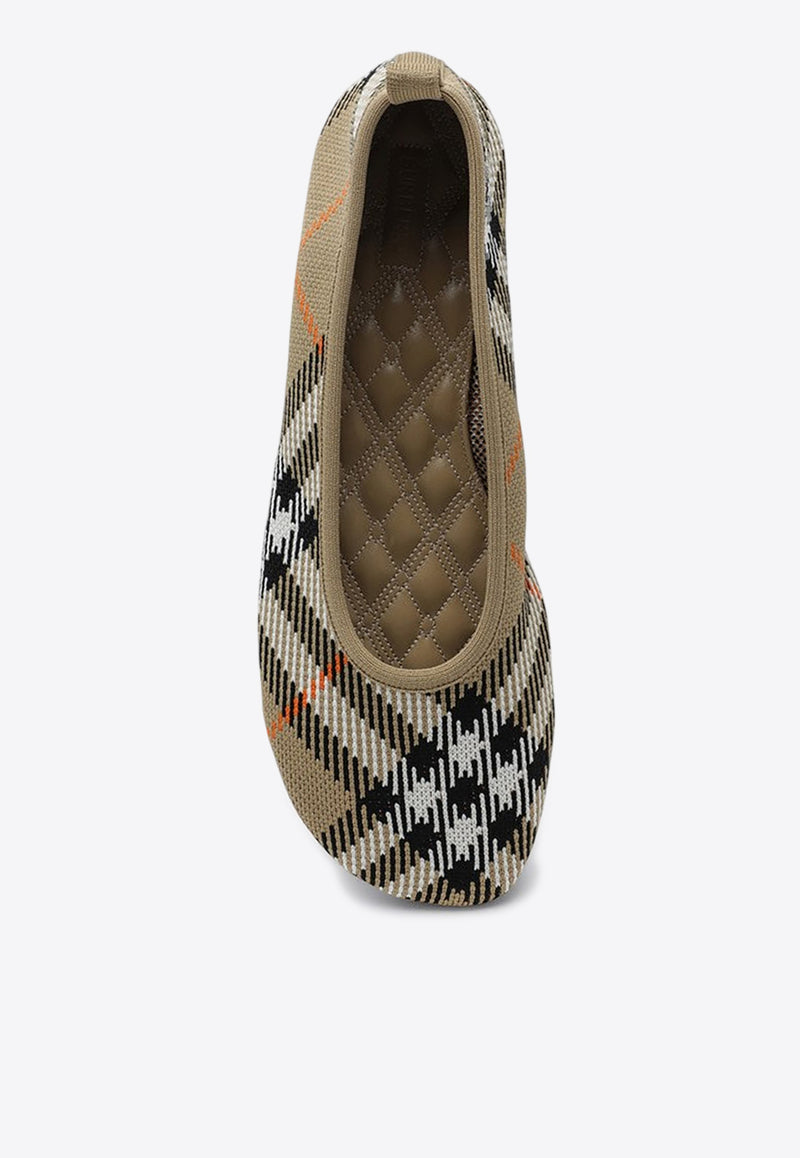 Burberry Vintage Check Ballet Flats Beige 8099057161077/P_BURBE-B9368