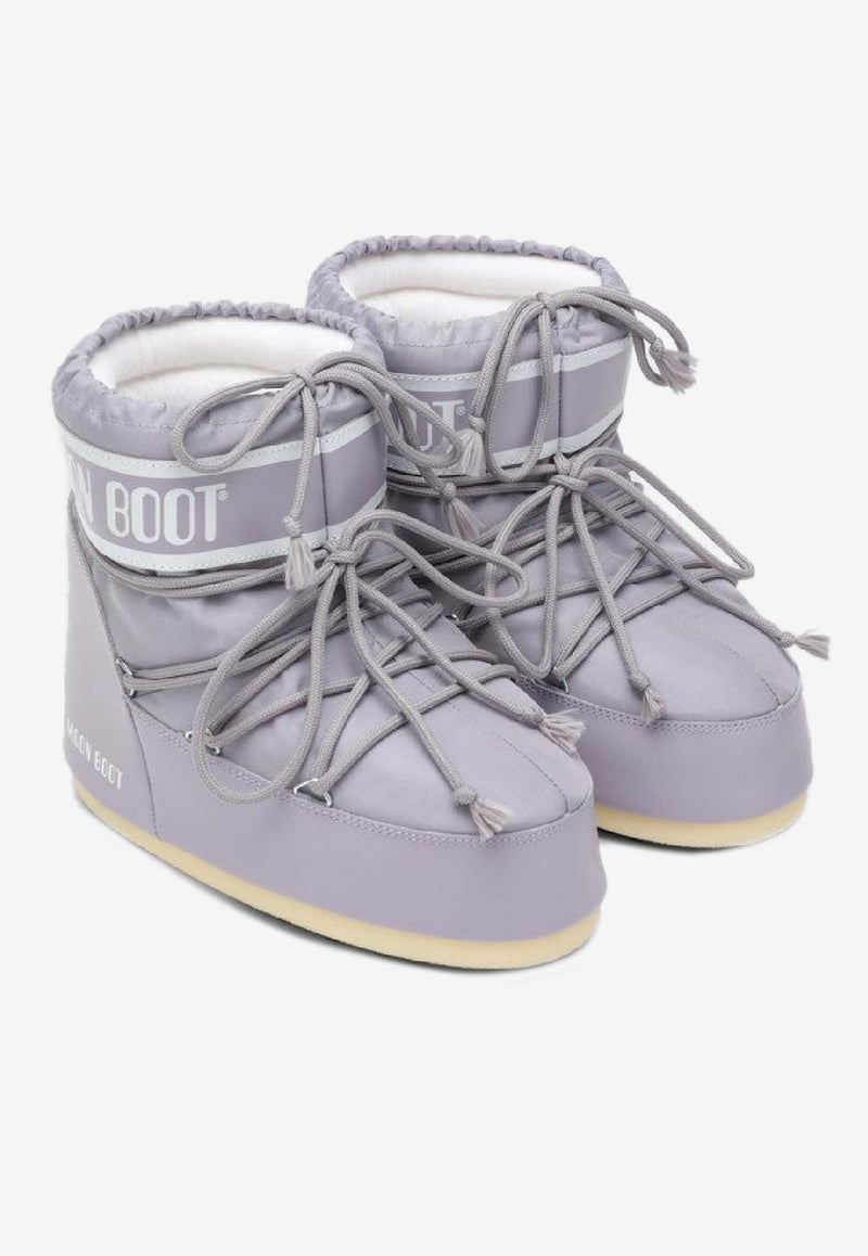 Moon Boot Icon Low Ankle Boots Lilac 80D1409340NY/R_MOONB-H032