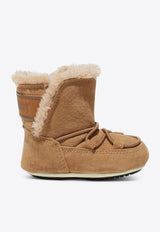 Kids Moon Boot Crib Suede Boots
