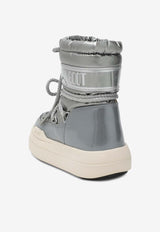 Moon Boot Kids Girls Park Ankle Boots Silver 80D3440020PL/R_MOONB-H001