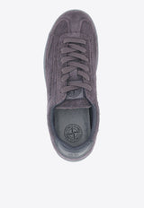 Stone Island Rock Suede Low-Top Sneakers Blue 80FWS0101_000_V0063