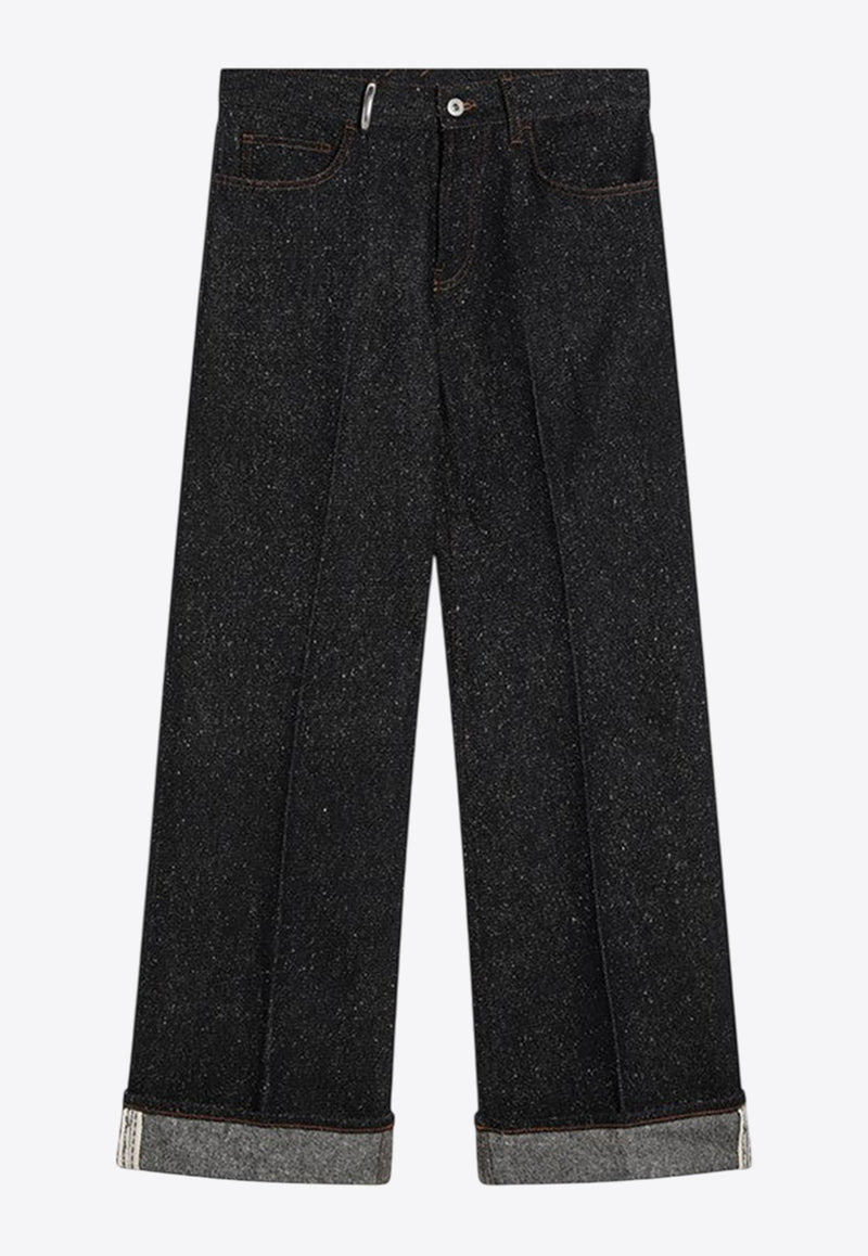 Burberry Straight Turn-Ups Jeans Blue 8101680162395/Q_BURBE-C1765