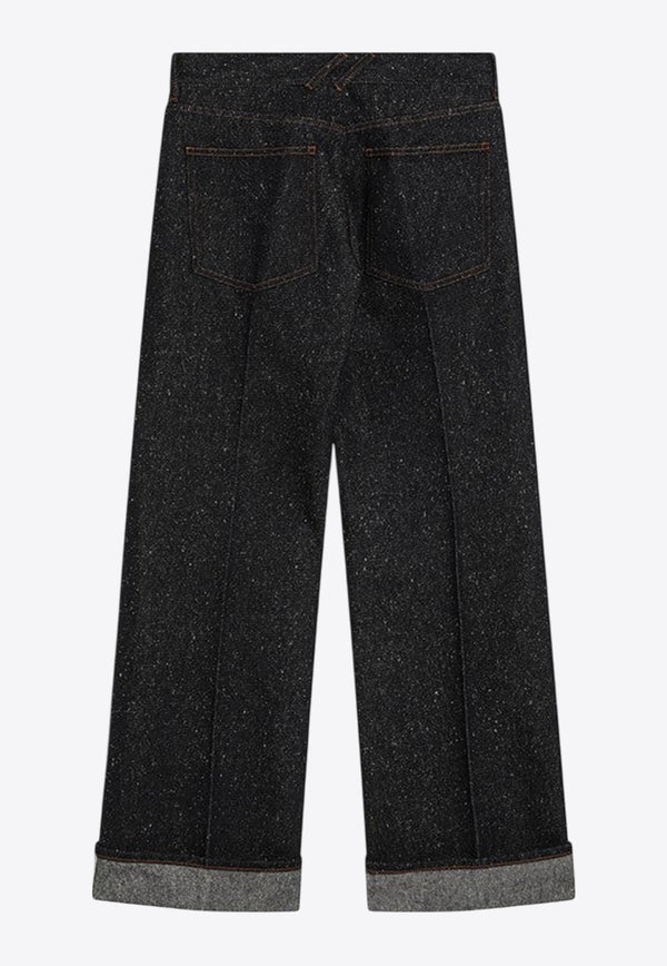 Burberry Straight Turn-Ups Jeans Blue 8101680162395/Q_BURBE-C1765