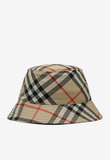 Burberry Kids Boys Vintage Check Bucket Hat Beige 8104358157805/Q_BURBE-B9368