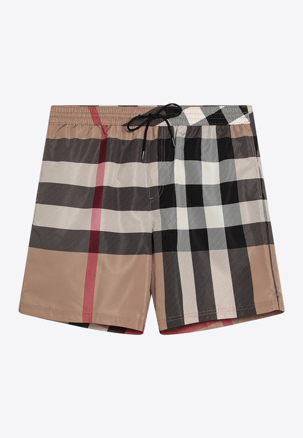 Burberry Vintage Check Swim Shorts Beige 8107272166345/Q_BURBE-A7028