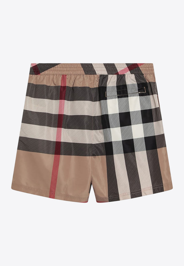 Burberry Vintage Check Swim Shorts Beige 8107272166345/Q_BURBE-A7028