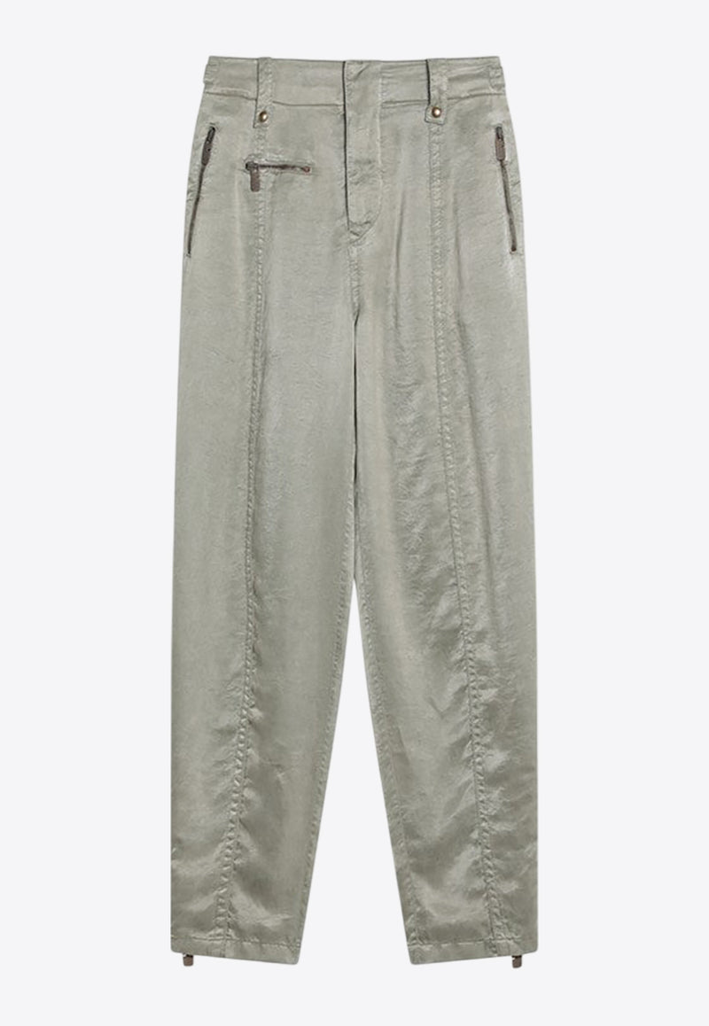 Burberry B Shield Emblem Straight Pants Beige 8107685164952/Q_BURBE-C2219