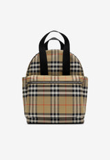 Burberry Kids Babies Signature Check Diaper Backpack Beige 8108441159518/S_BURBE-B9368