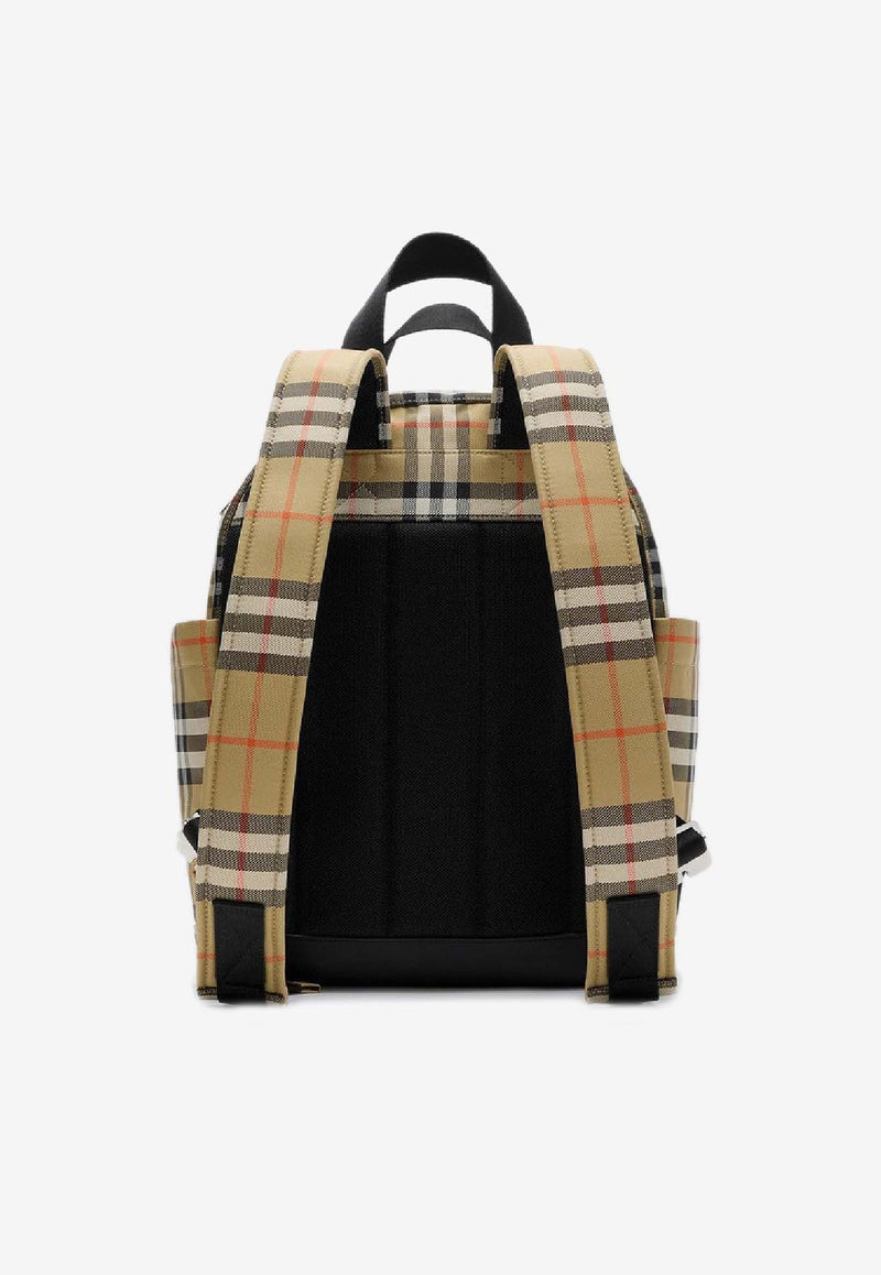 Burberry Kids Babies Signature Check Diaper Backpack Beige 8108441159518/S_BURBE-B9368