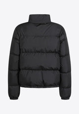 Burberry Check-Trimmed Puffer Jacket  Black 8110250168326/R_BURBE-A1189