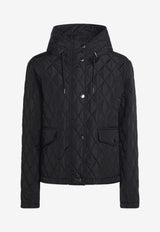 Burberry Quilted Cropped Jacket Black 8110329166468/R_BURBE-A1189