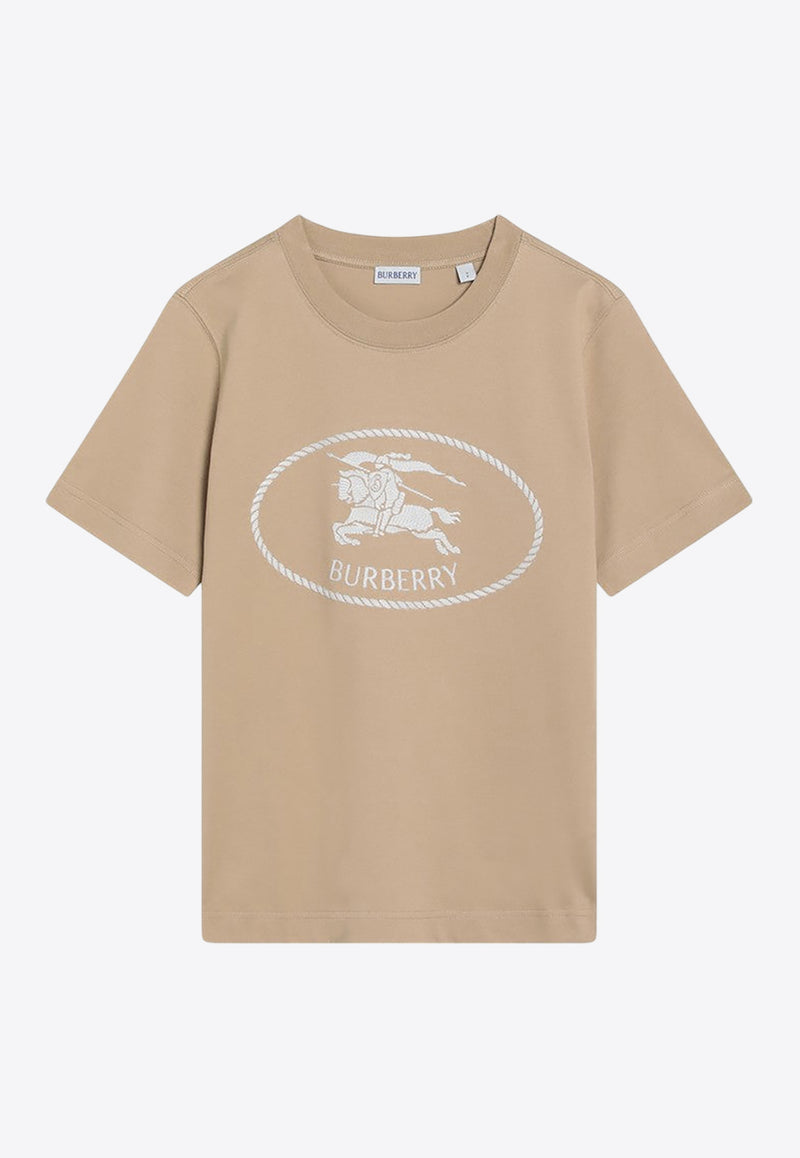 Burberry EKD Print Crewneck T-shirt Beige 8110926163419/R_BURBE-B8626