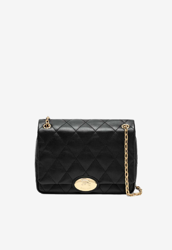 Burberry Large Strand Quilted Leather Crossbody Bags Black 8111250166983/R_BURBE-A1189