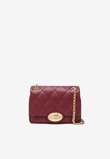 Burberry Medium Strand Quilted Leather Crossbody Bag Burgundy 8111260166983/R_BURBE-A4587