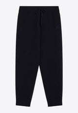 Burberry Logo Embroidered Track Pants Navy 8112135168587/R_BURBE-A1222