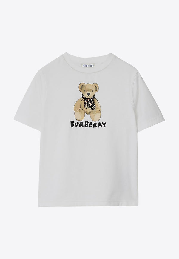 Burberry Kids Boys Thomas Bear Print T-shirt White 8112389153156/R_BURBE-A1464