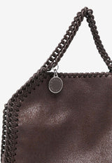 Stella McCartney Tiny Falabella Enamel Tote Bag Mahogany 391698WP0455_7745