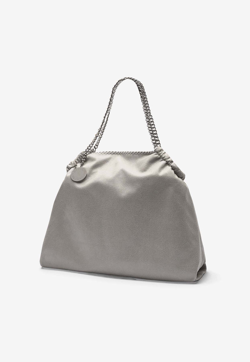 Stella McCartney Falabella Drawstring Tote Bag Gray 7B0141W9132_1220