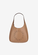 Stella McCartney Perforated Logo Slouchy Shoulder Bag Beige 7B0113W8542_2502