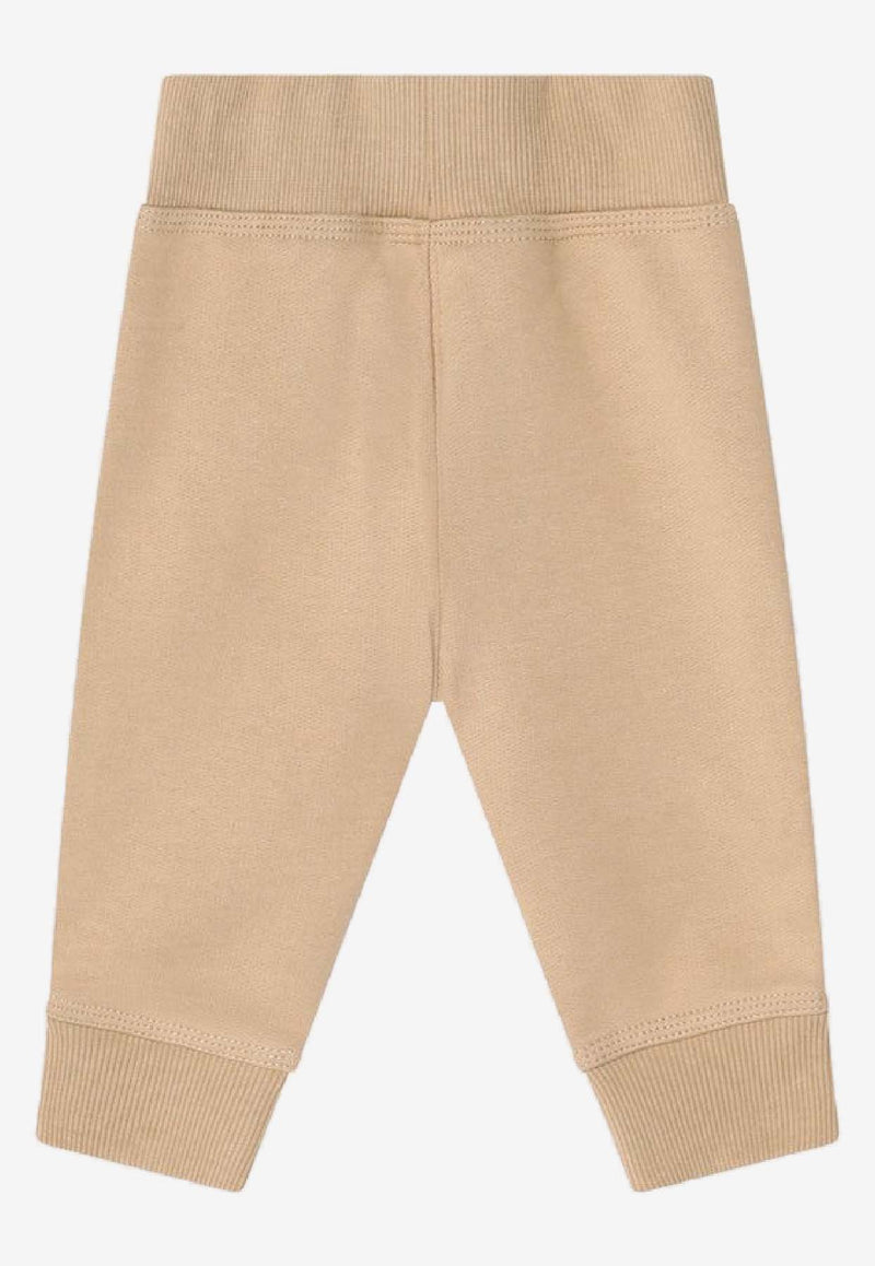 Burberry Kids Babies Sponge Effect Pants  Beige 8112568148165_BURBE-B9719