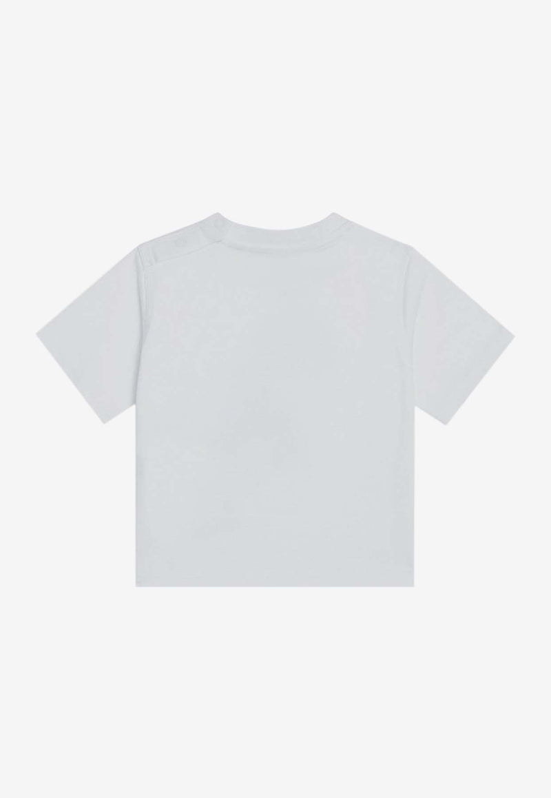 Burberry Kids Boys London Guard Print T-shirt White 8112573153156/R_BURBE-A1464