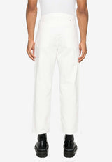 Golden Goose DB Star Stud Straight-Leg Jeans White GMP01186P000980_10190