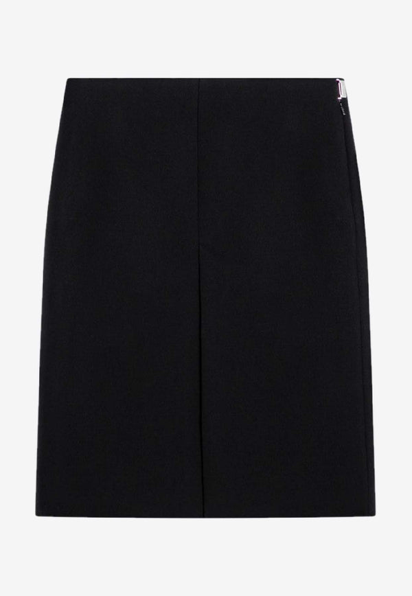 Gucci Wool Crepe Pencil Skirt Black 811380ZACKN/P_GUC-1000