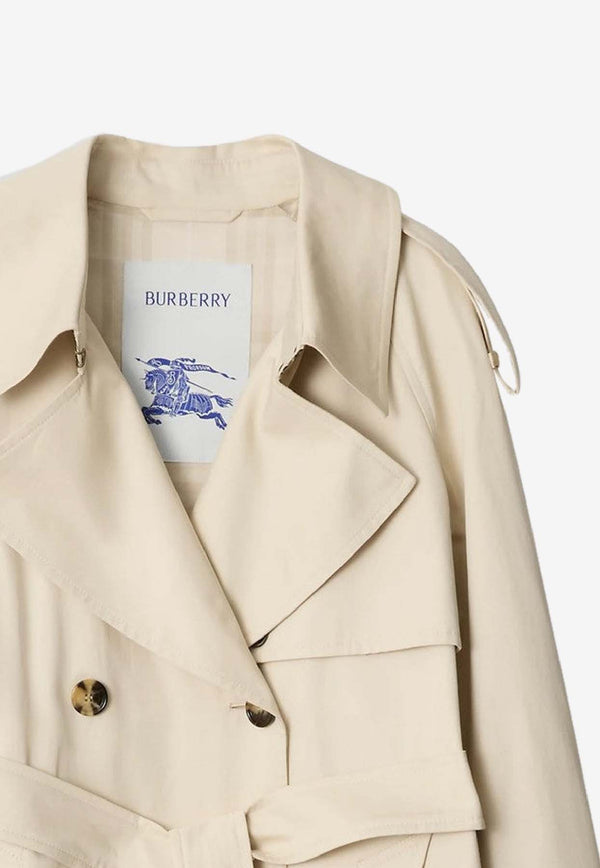 Burberry Double-Breasted Belted Trench Coat Beige 8115031150445/R_BURBE-C2246