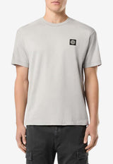 Stone Island Compass Patch T-shirt Gray 8115241 13GREY