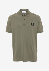 Stone Island Logo Patch Polo T-shirt Khaki 81152SC 17OLIVE