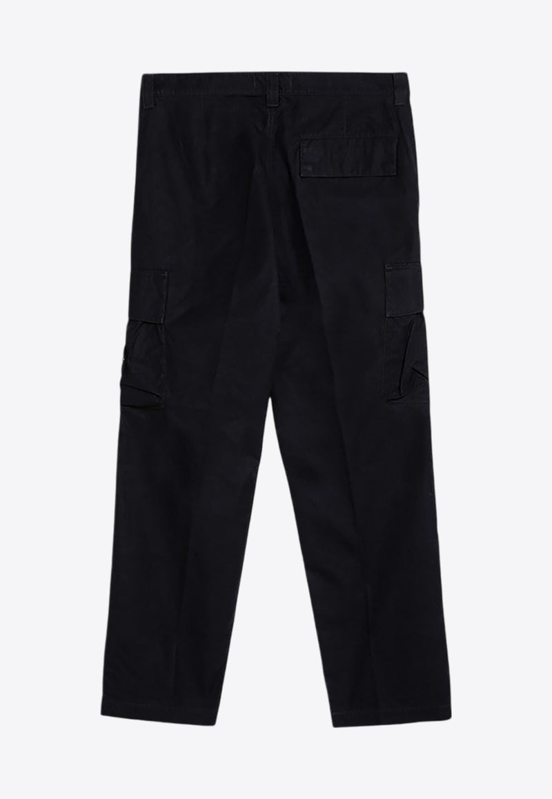 Stone Island Essential Straight Cargo Pants Black 8115311F1/P_STONE-V0029