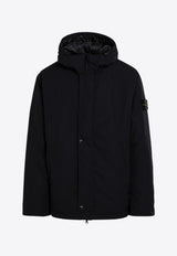 Stone Island Logo Patch Nylon Zip-Up Jacket Black 811543426/P_STONE-V0029