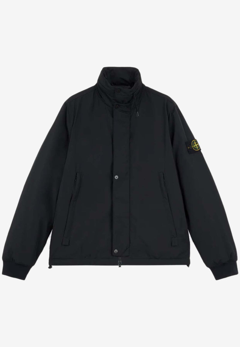 Stone Island Logo Patch Padded Jacket 8115437 26BLACK