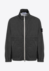 Stone Island Zipped Bomber Jacket Gray 8115460T1/P_STONE-V0062