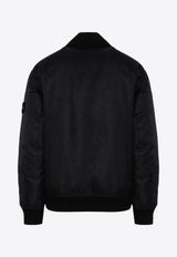 Stone Island Zip-Up Bomber Jacket Black 811546536/P_STONE-V0029