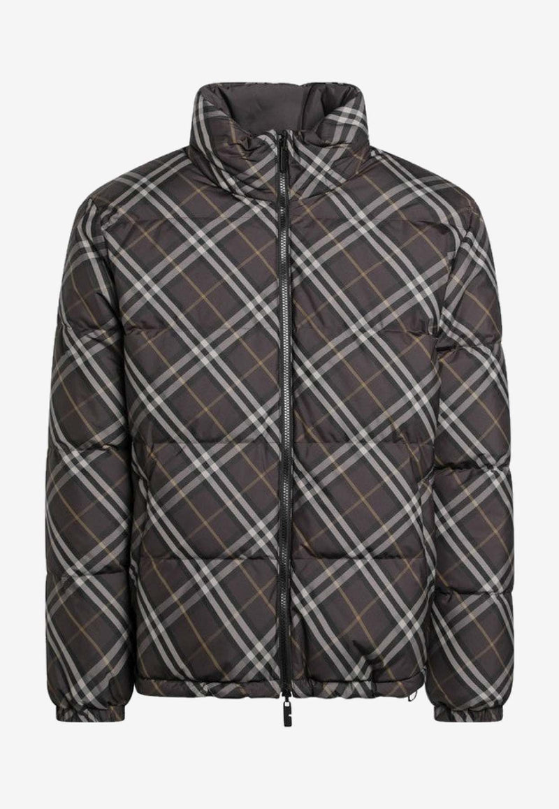 Burberry Signature Check Reversible Down Jacket  Multicolor 8115565168455/R_BURBE-B2412
