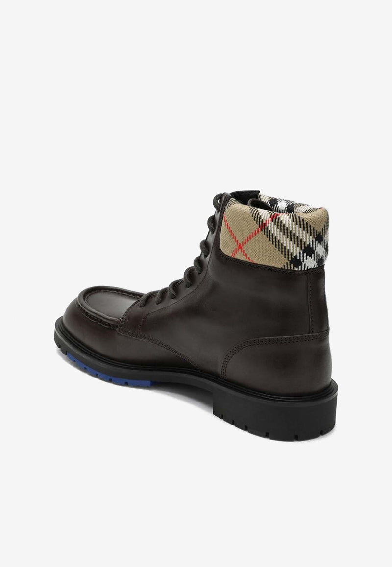 Burberry Leather Amphibian Rogue Boots Brown 8115598167848/R_BURBE-C1905