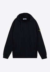 Stone Island Logo Patch Hooded Sweatshirt Blue 811560820/P_STONE-V0020