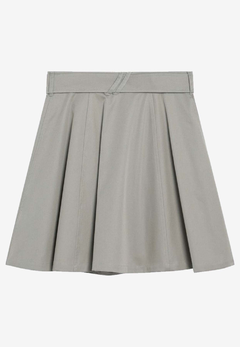 Burberry Trench Flared Mini Skirt  Beige 8116006150445/R_BURBE-C2247