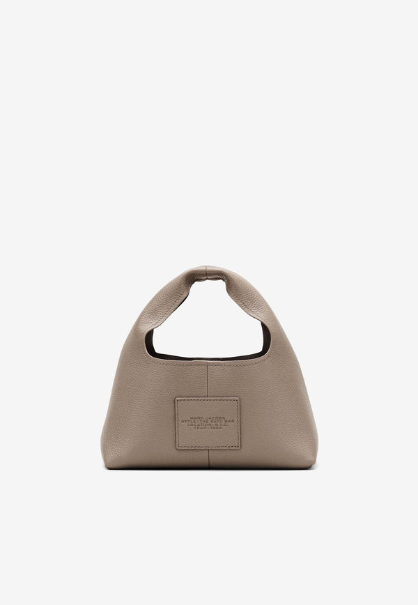 Marc Jacobs Mini Leather Sack Bag Gray 2F3HSH020H01_055