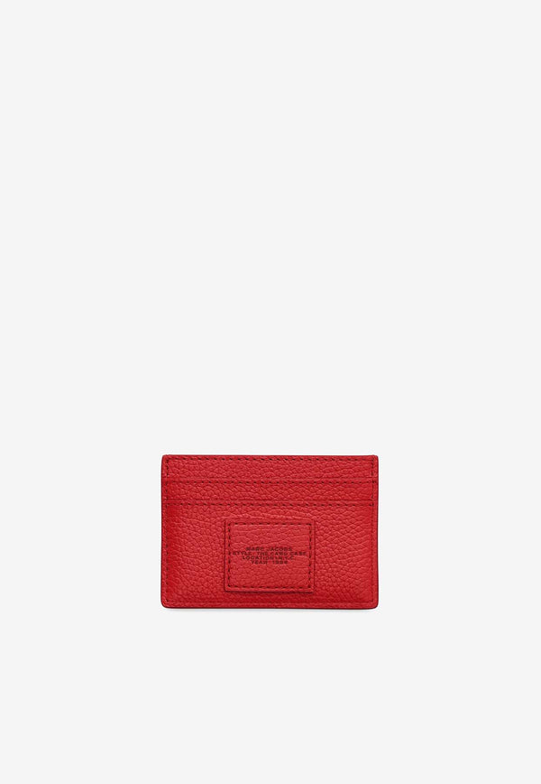 Marc Jacobs Grained Leather Logo Cardholder Red 2P4SMP045S02_617