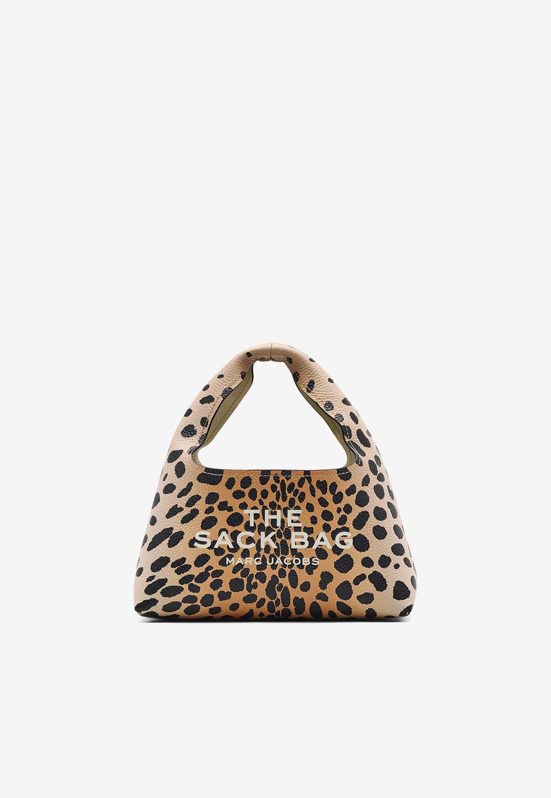 Marc Jacobs Mini Cheetah Leather Sack Bag Beige 2R4HSH005H02_002