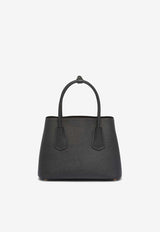 Prada Double Saffiano Leather Tote Bag Black 1BG443VXOG2A4A_F0002