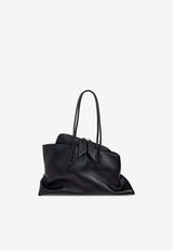 The Attico Medium La Passeggiata Tote Bag Black 250WAH00054_100